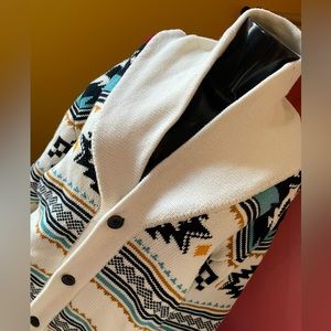 Women’s Ecko Patterned Cowel Neck Sweater ( Medium )